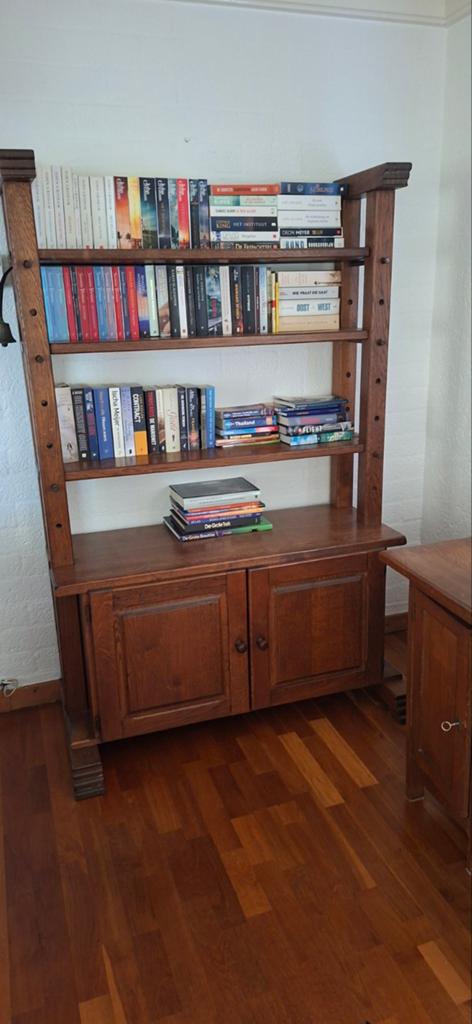 Houten boekenkast, Ophalen, Gebruikt, 25 tot 50 cm, 150 tot 200 cm