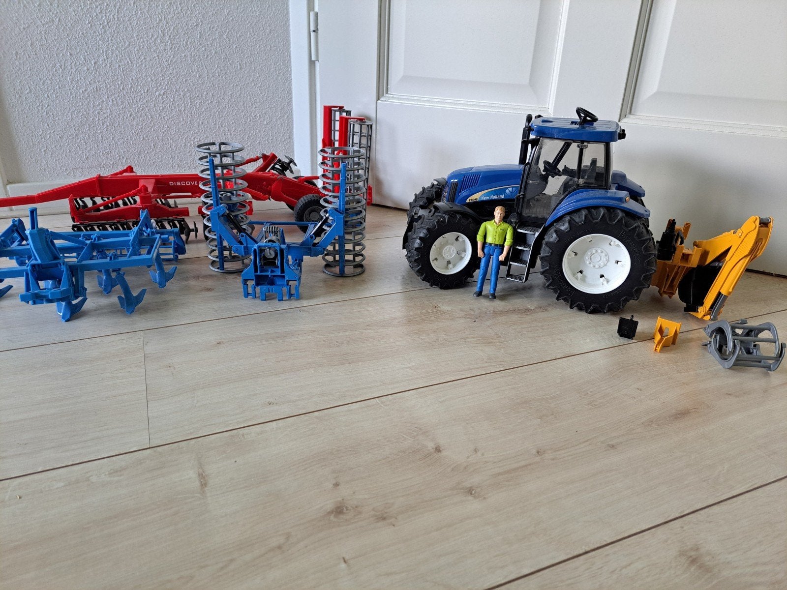 Grote collectie Bruder speelgoed, Ophalen, Gebruikt