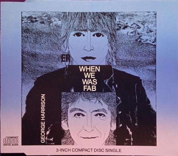 George Harrison - When We Was Fab (3" Inch CD-Maxi, 1987) *, Ophalen, Zo goed als nieuw, Pop, Maxi-single