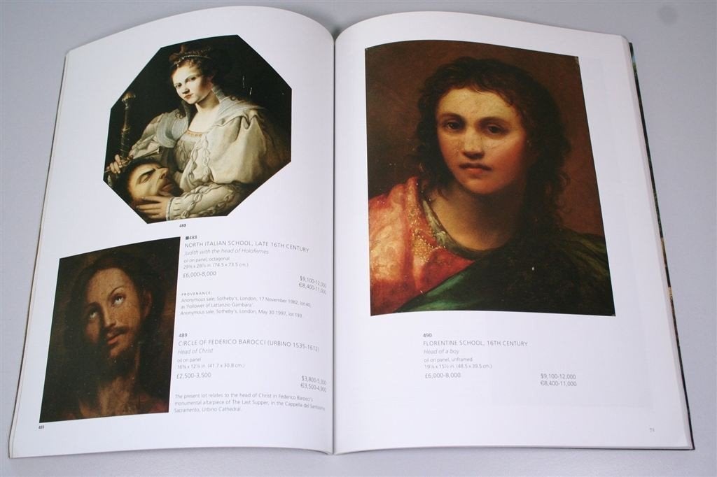 Christie\'s catalogus — Oude Meesters & Britse Schilderijen, Ophalen of Verzenden, Zo goed als nieuw