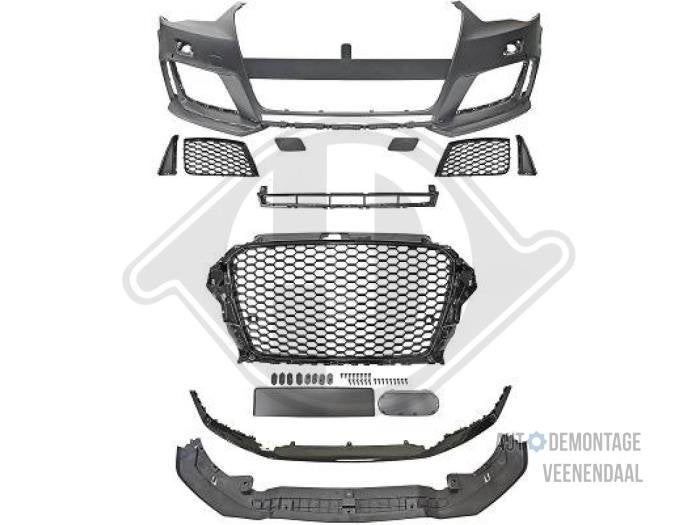 Voorbumper van een Audi A3, -, -, Nieuw, Bumper