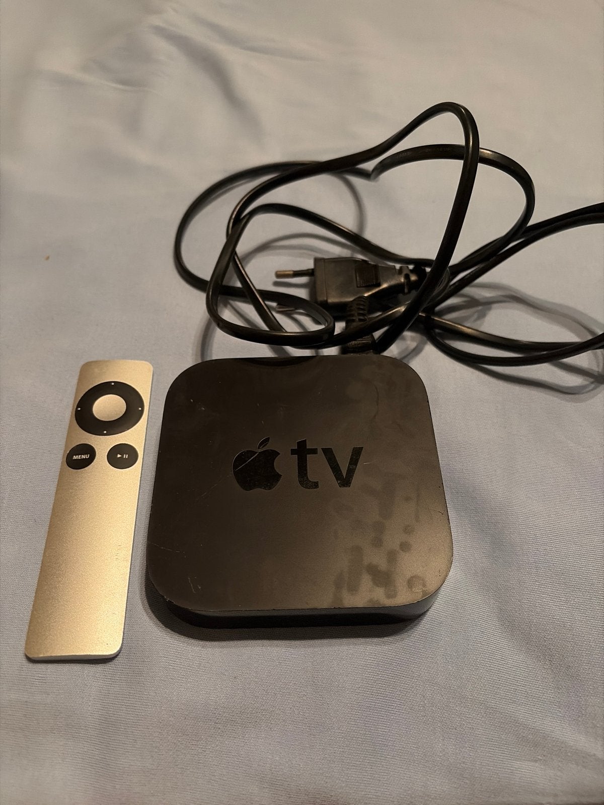 Apple TV 1e generatie met afstandsbediening en stroomkabel, Ophalen, Gebruikt, HDMI, Minder dan 500 GB