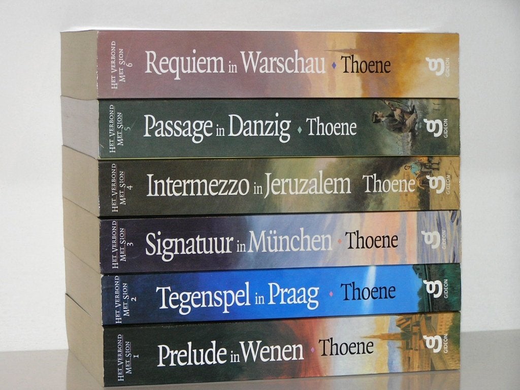 Bodie Thoene - Het verbond met Sion (christelijke serie), Boeken, Ophalen of Verzenden, Zo goed als nieuw