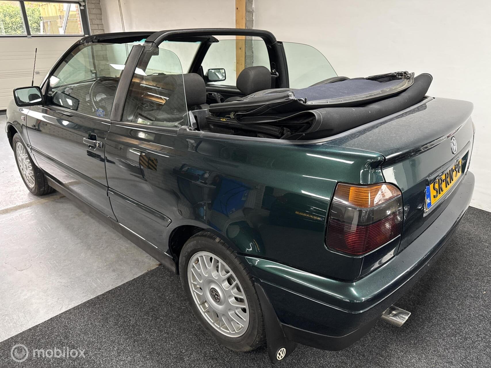 Volkswagen Golf Cabrio 1.8 Karmann | 1998 | BBS | Nieuwe Kap, Auto's, Gebruikt, Zwart, 4 cilinders, Cabriolet