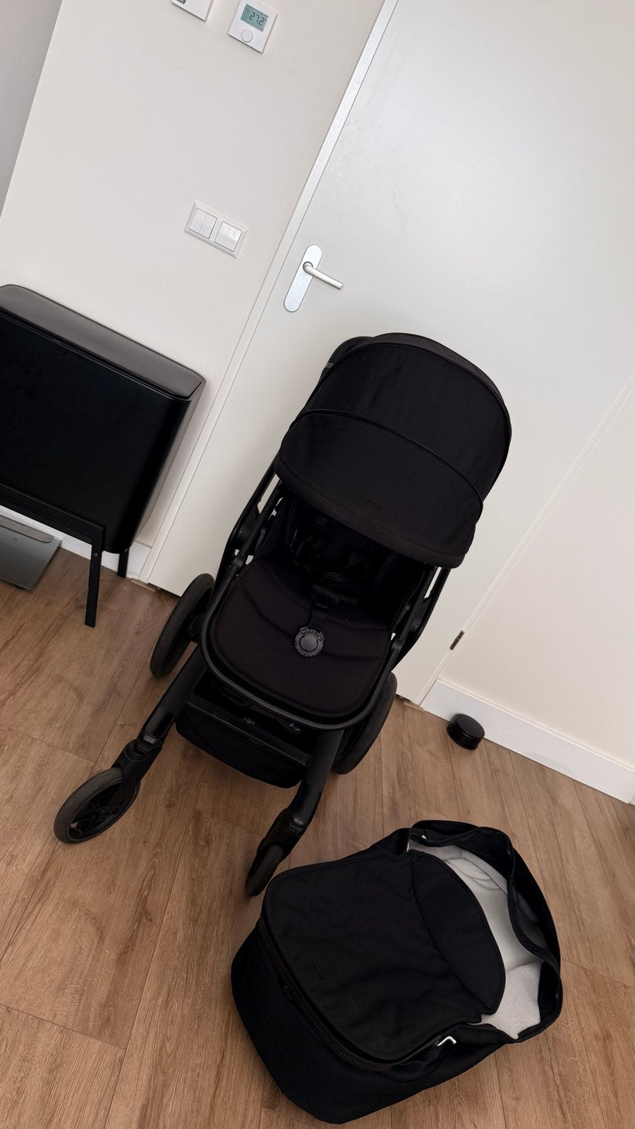 Joolz Day5 kinderwagen met reiswieg - Zo goed als nieuw, Ophalen, Zo goed als nieuw, Kinderwagen, Met reiswieg