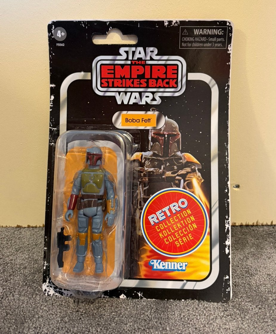 Star Wars - Boba Fett (Retro Collection), Ophalen of Verzenden, Zo goed als nieuw, Actiefiguurtje