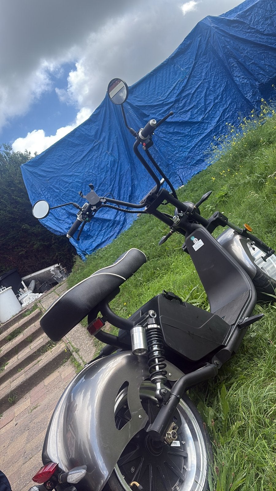 E-scooter met grote accu - diverse kilometerstanden, Ophalen of Verzenden, Zo goed als nieuw, Elektrisch
