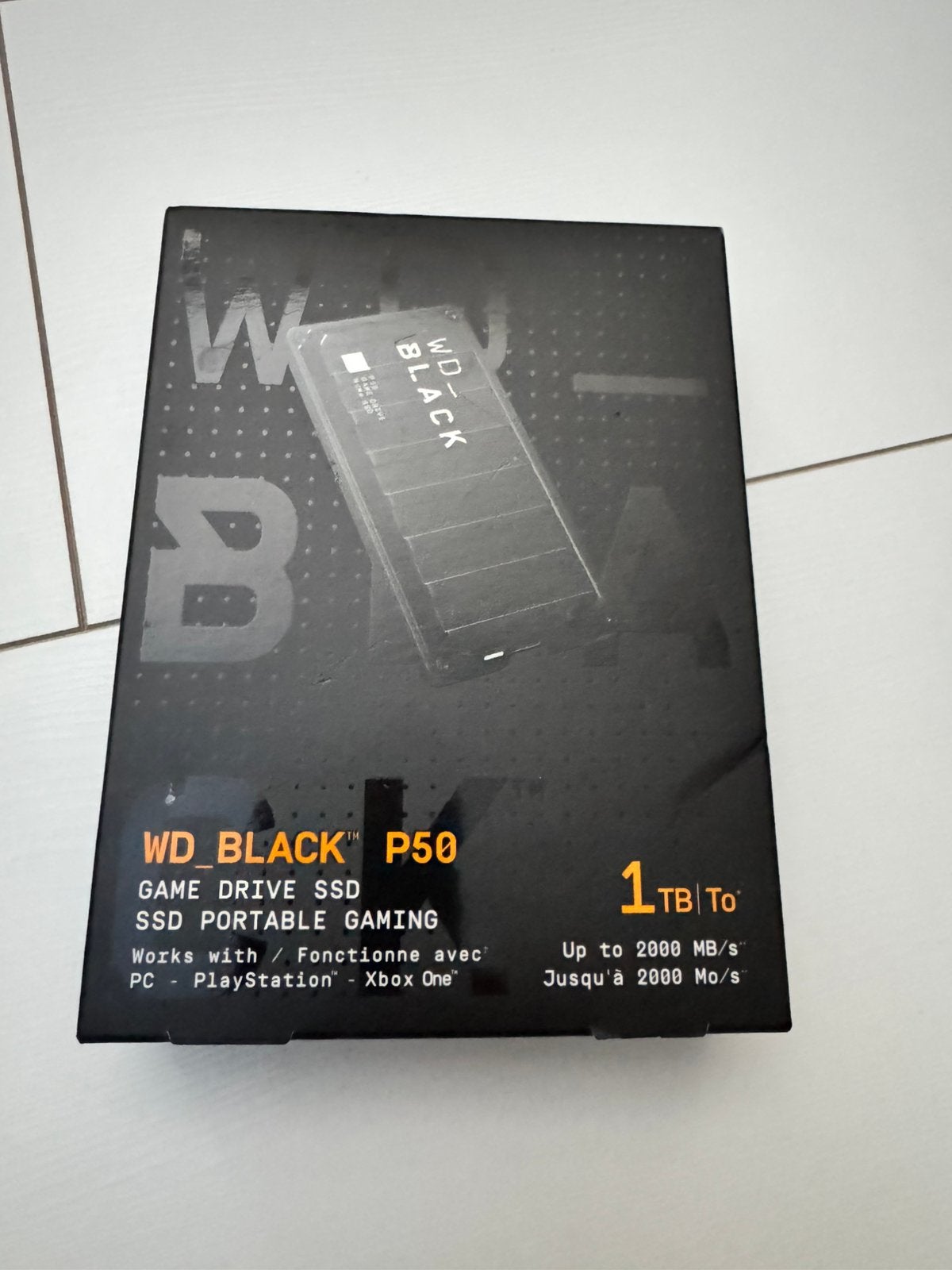 WD black P50 1TB (nieuw in de doos)., Computers en Software, Harde schijven, SSD, Nieuw, Ophalen of Verzenden, Desktop