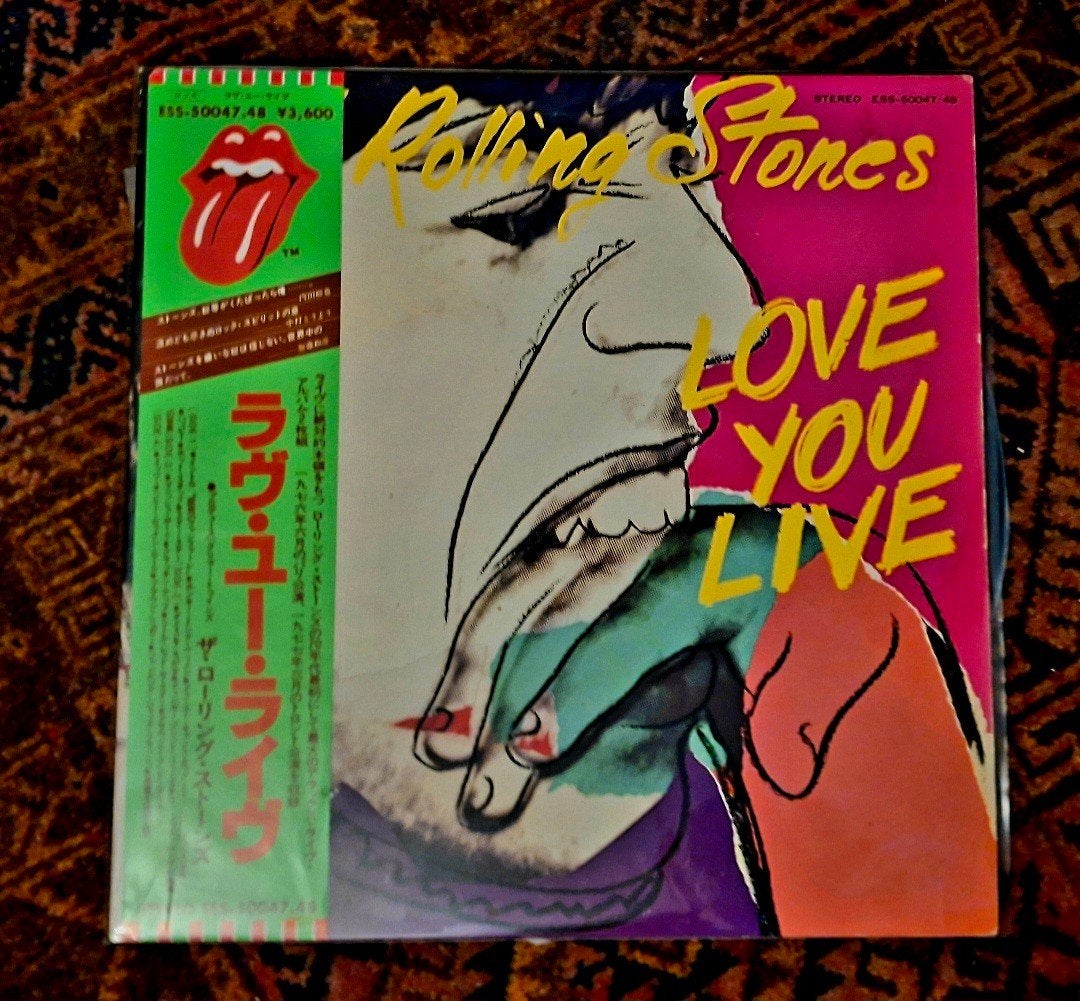 The Rolling Stones - Love You Live (Japanse persing), Cd's en Dvd's, Vinyl | Pop, Rock, Inclusief obi, Ophalen of Verzenden, Zo goed als nieuw