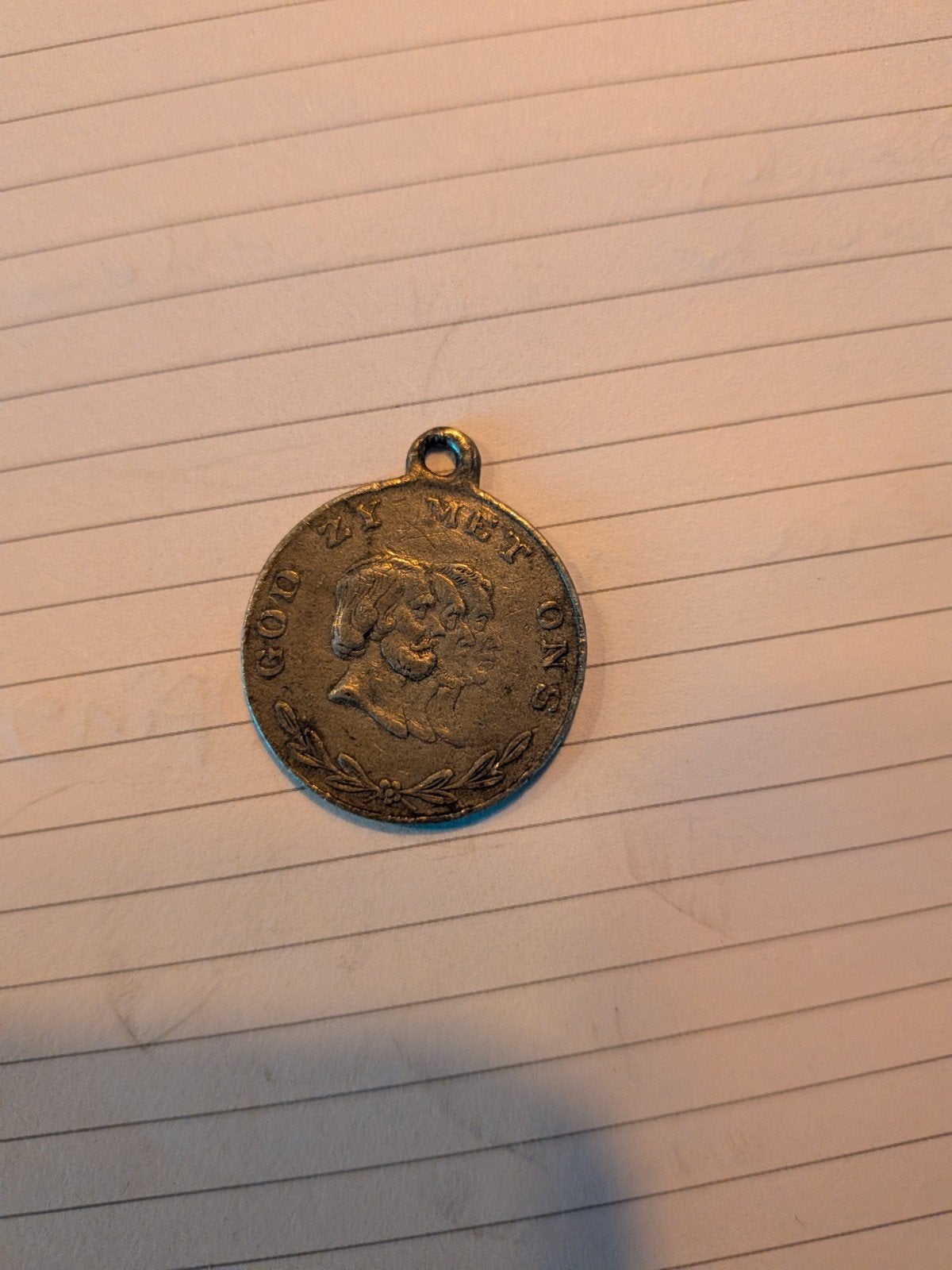 herdenkings munt Nederland Onafhankelijk 1813_1863, Ophalen of Verzenden, Overige materialen