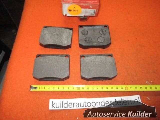 Remblokken voorzijde Saab 900 I BP647    4906632, Auto-onderdelen, -, -, Nieuw, Ophalen of Verzenden
