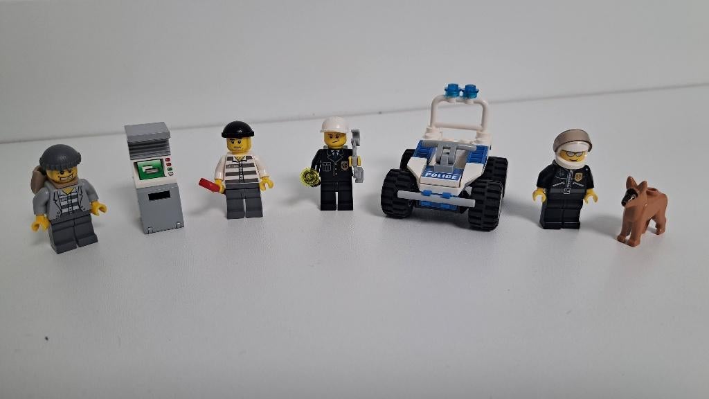 Lego City 7279 Politie minifiguur verzameling, Kinderen en Baby's, Speelgoed | Duplo en Lego, Compleet, City, Lego, Ophalen of Verzenden