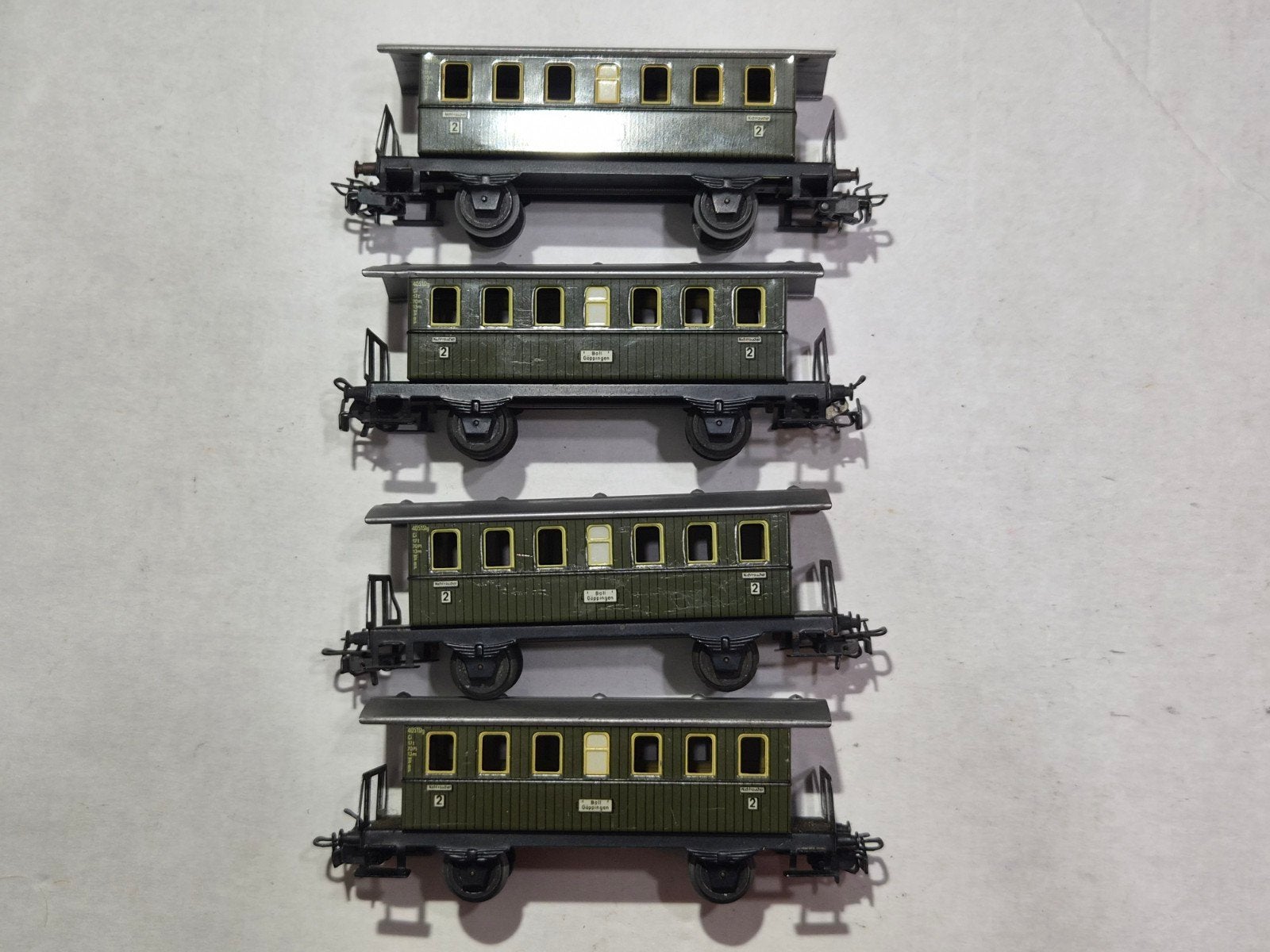 Marklin wagonset 4040, Ophalen of Verzenden, Wisselstroom, Wagon, Märklin