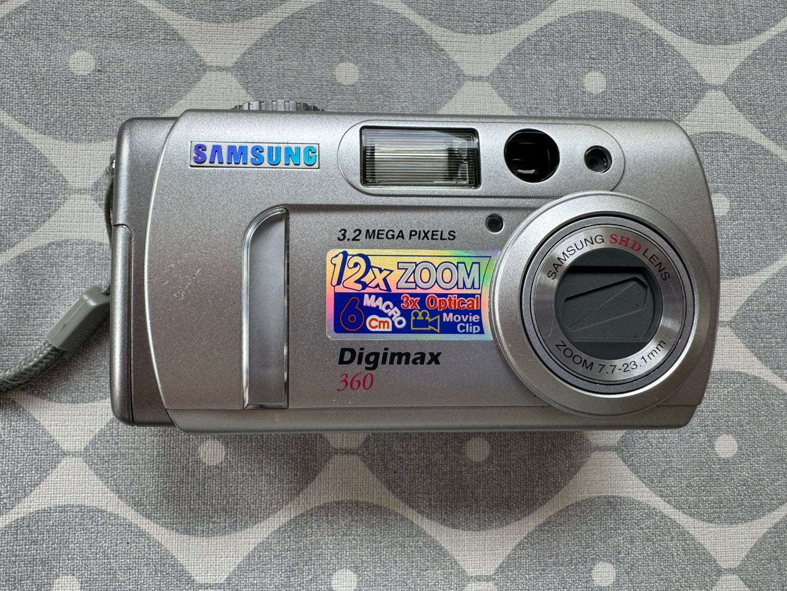 Samsung Digimax 360 – Retro Digitale Camera – Werkt goed, Audio, Tv en Foto, Fotocamera's Digitaal, Ophalen of Verzenden, Gebruikt