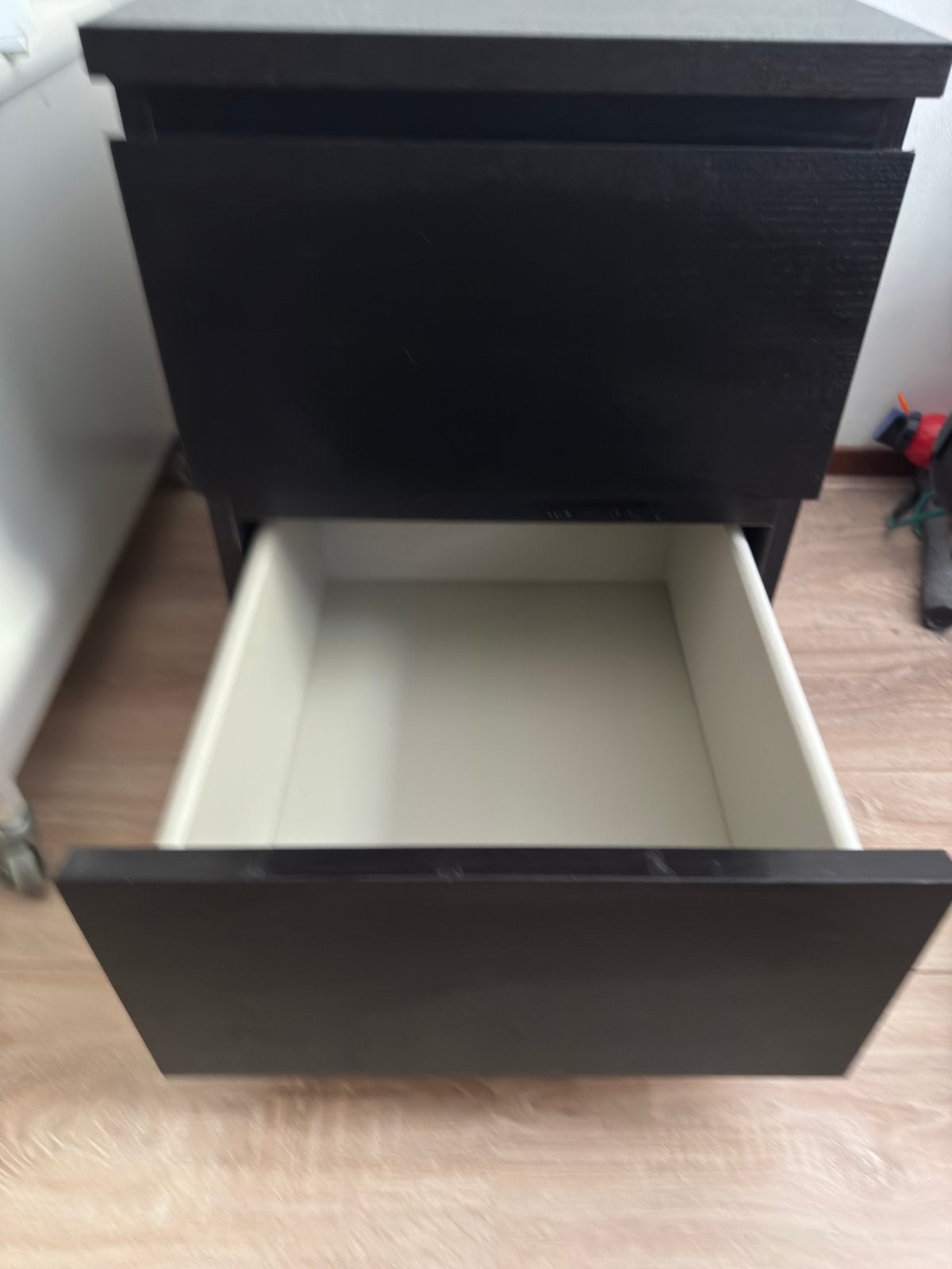 Ikea malm kast 2 lades, Huis en Inrichting, Ophalen, Minder dan 50 cm, Meerdere deuren, Zo goed als nieuw