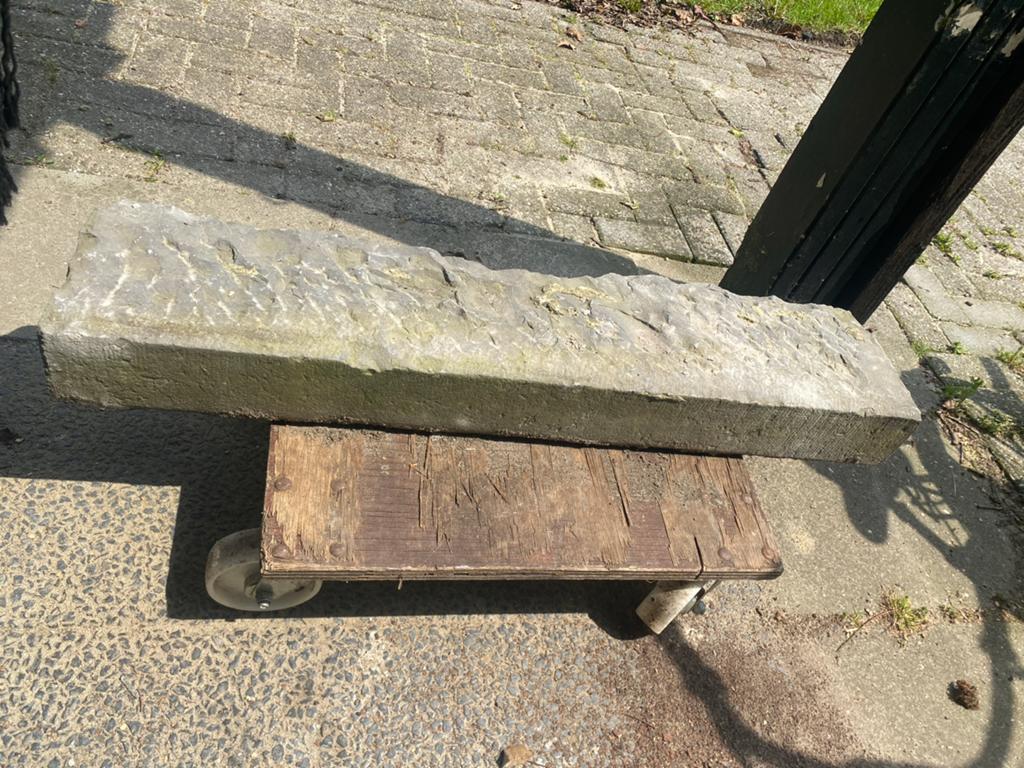 Raamdorpel Belgische hardsteen - Diverse maten, Doe-het-zelf en Verbouw, Hout en Planken, Ophalen, Gebruikt, Overige typen, 50 mm of meer