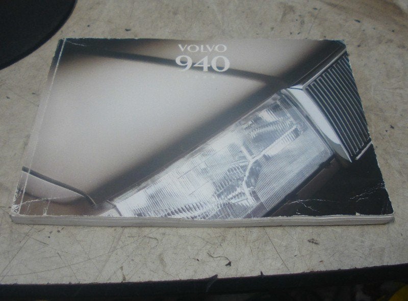 Instruktieboek Volvo 940 II (1995-01/1998-10), Gebruikt, Siegburger Straße 229, Köln 50679, , Duitsland, Info@volvocars.com, Volvo