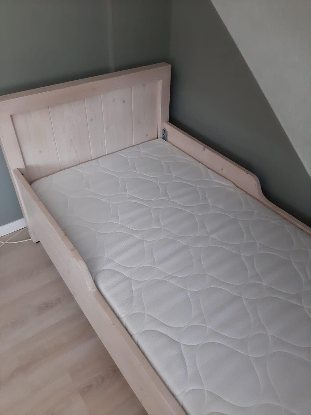 Kajuitbed 1 persoons met lattenbodem, Huis en Inrichting, Ophalen, Gebruikt, 90 cm, Eenpersoons