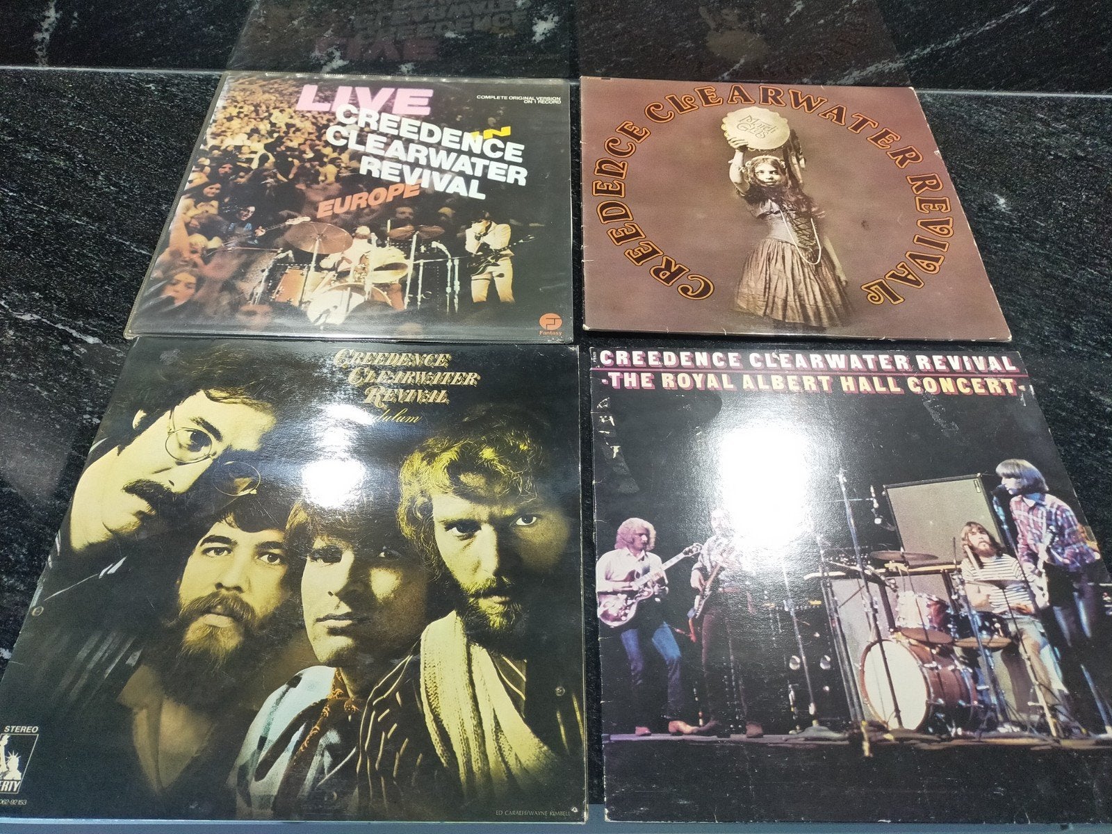 Creedence Clearwater Revival (CCR) - Set van 4 LP's, LP, Rock, Gebruikt, Ophalen of Verzenden