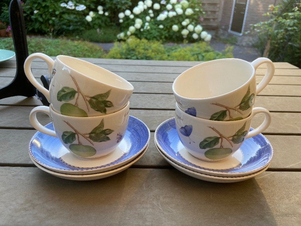 Wedgwood Sarah’s Garden, Huis en Inrichting, Ophalen of Verzenden, Zo goed als nieuw, Overige stijlen, Kop(pen) en/of Schotel(s)