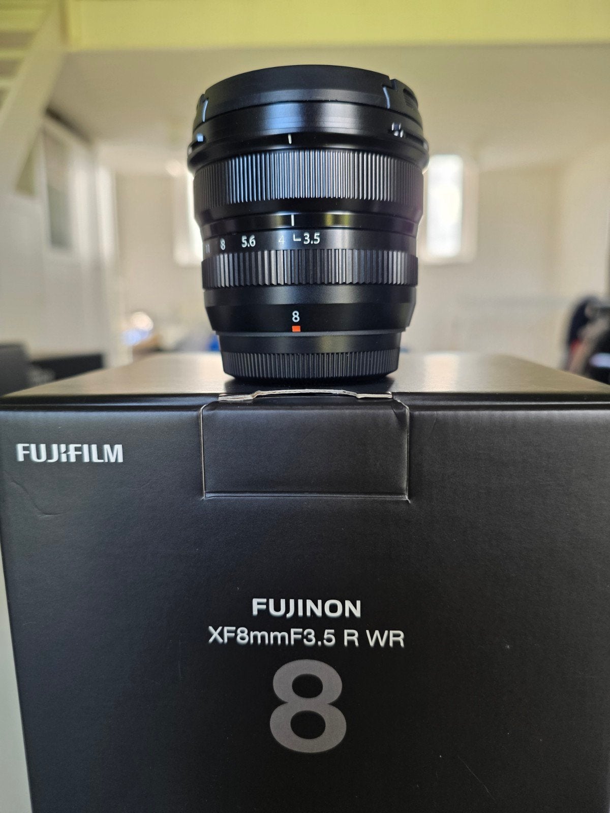 Fujinon XF 8mm F3.5 WR Fujifilm ZGAN met nog 4 jaar garantie, Audio, Tv en Foto, Fujifilm, Zo goed als nieuw, Autofocus, Fujifilm X-mount