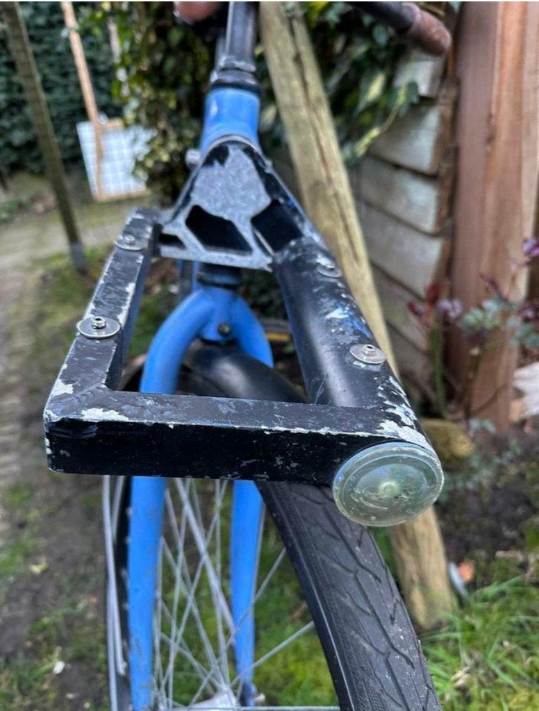 GEZOCHT: Voorrekje voordrager klassieke VanMoof fiets