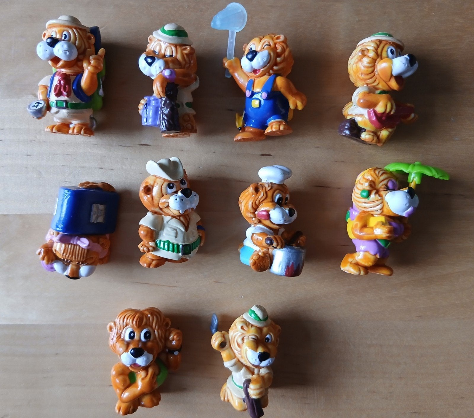 Kinder Surprise - Leoventuras - Complete set, Verzamelen, Verrassingseieren, Ophalen of Verzenden, Gebruikt, Hardplasticfiguren