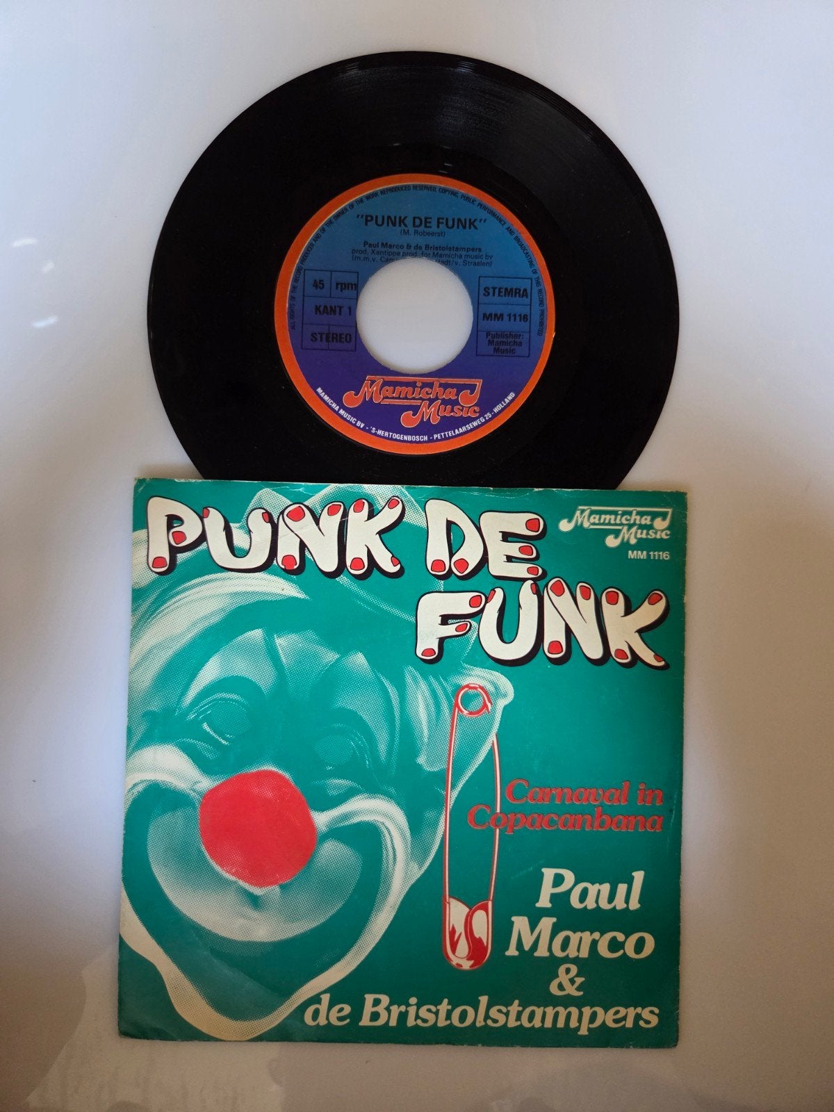 Paul Marco & de Bristolstampers - Punk de Funk, Cd's en Dvd's, Ophalen of Verzenden, Gebruikt, 7 inch