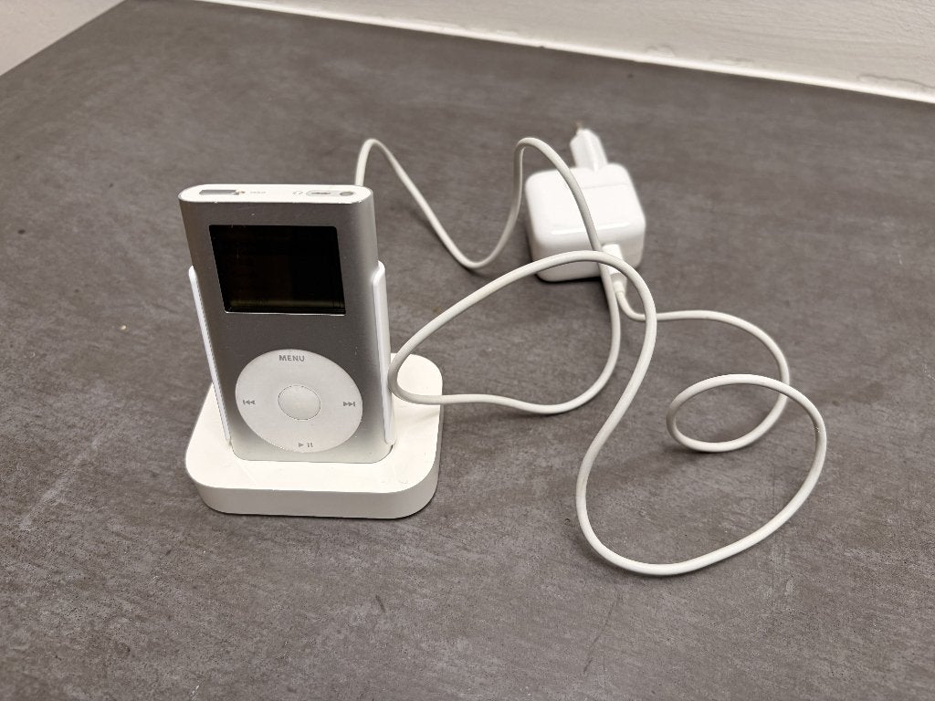 iPod mini - zilver 4GB (2e generatie), Gebruikt, Mini, Ophalen of Verzenden, Zilver