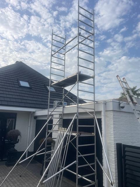 altrex 3100 aluminium lichtgewicht rolsteiger wh+- 7mtr IZGS, Ophalen, Zo goed als nieuw, Rolsteiger of Kamersteiger, 5 meter of hoger