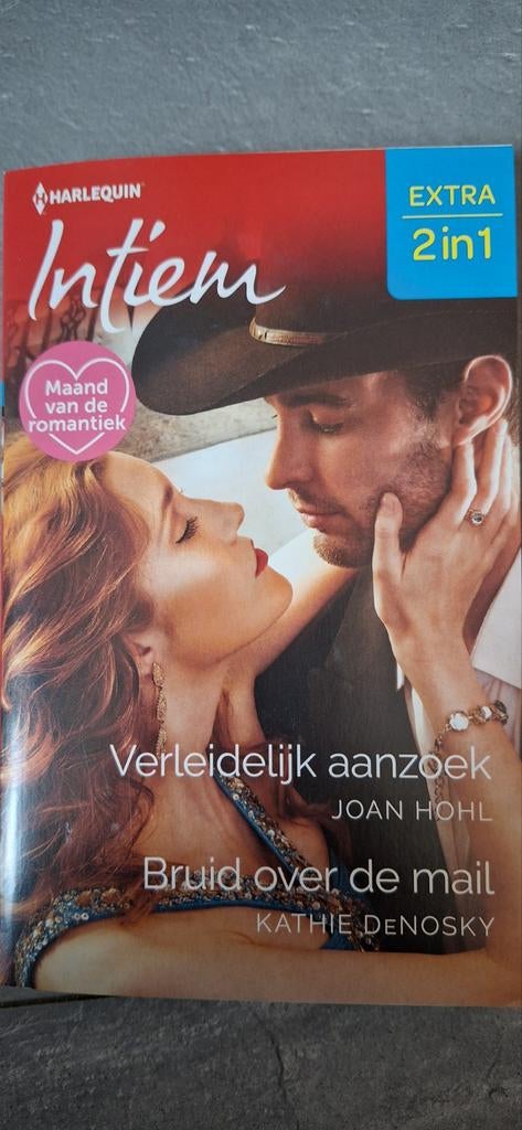 Harlequin Intiem Extra 2in 1., Ophalen of Verzenden, Gelezen, Joan Hohl, Kathie Denosky, Nederland