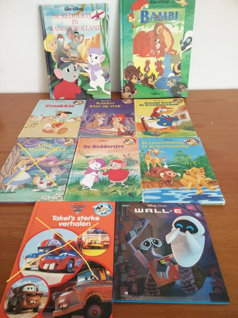 Walt Disney voorlees boeken, Ophalen of Verzenden, Gelezen, Sprookjes
