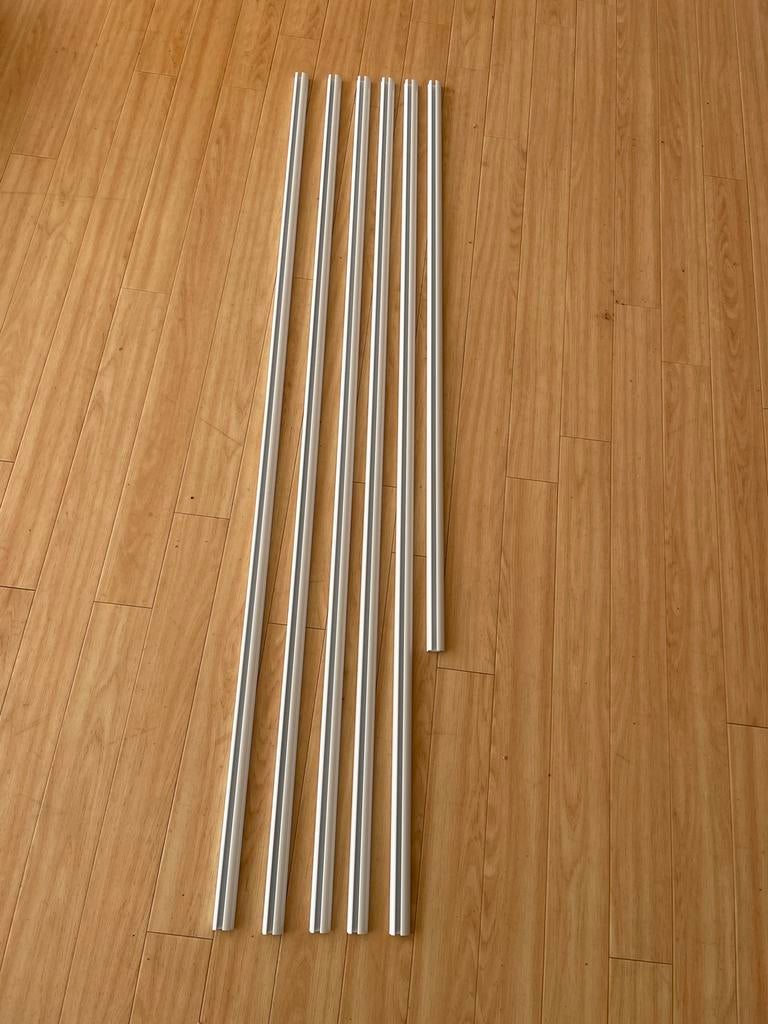 Forest DS gordijnrails: 5 st 130cm , 1 st 100cm, Ophalen of Verzenden, Nieuw, 100 tot 150 cm
