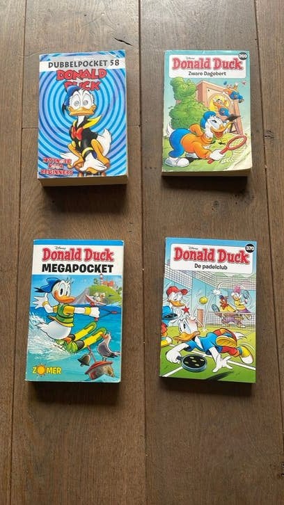 Donald duck pockets, Ophalen of Verzenden, Zo goed als nieuw, Kwartet(ten)