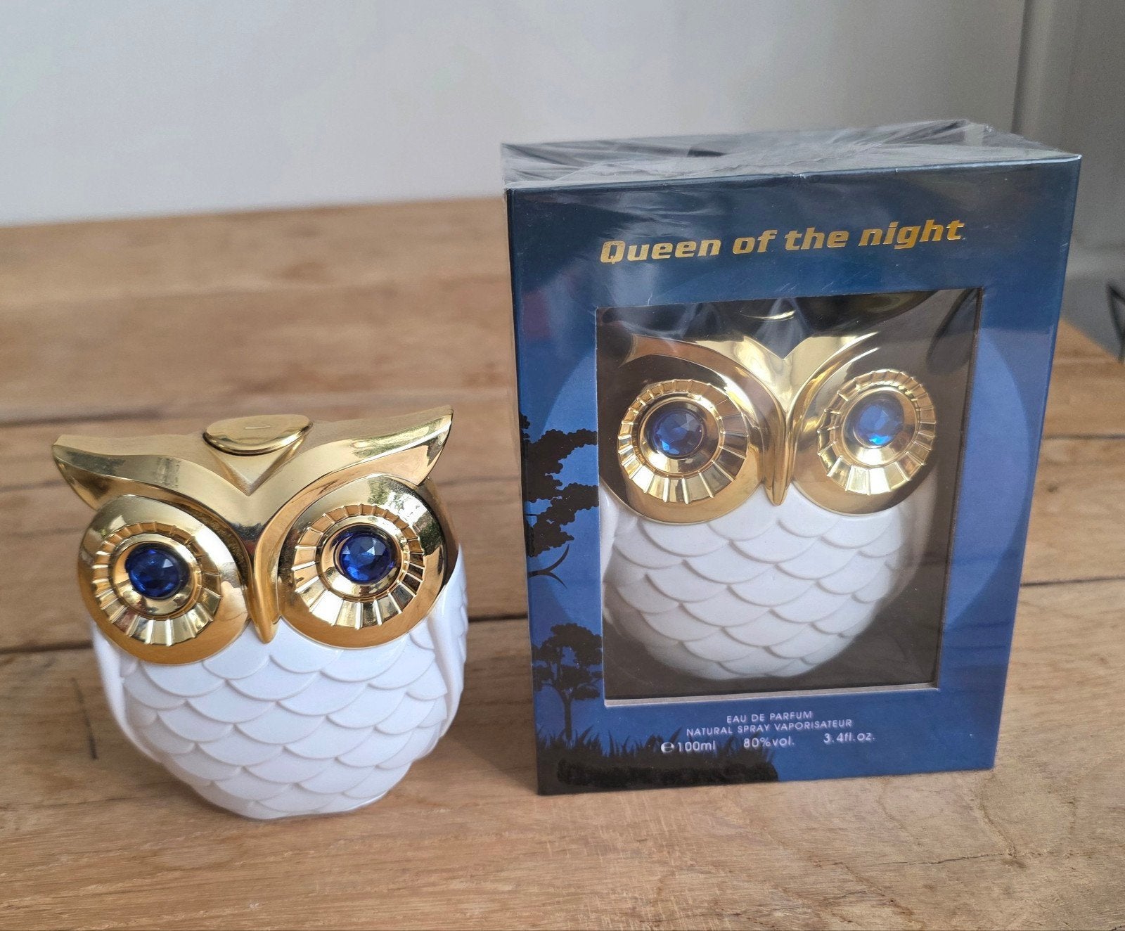 Nieuw: Aparte Uil Parfum Queen of the Night Collectors Item, Ophalen of Verzenden, Nieuw