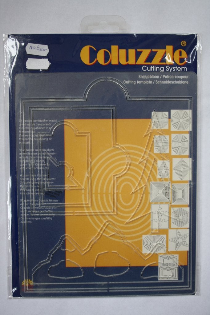 Coluzzle snijsjabloon natuur, Verzenden, Nieuw, Natuur, Pons of Mal
