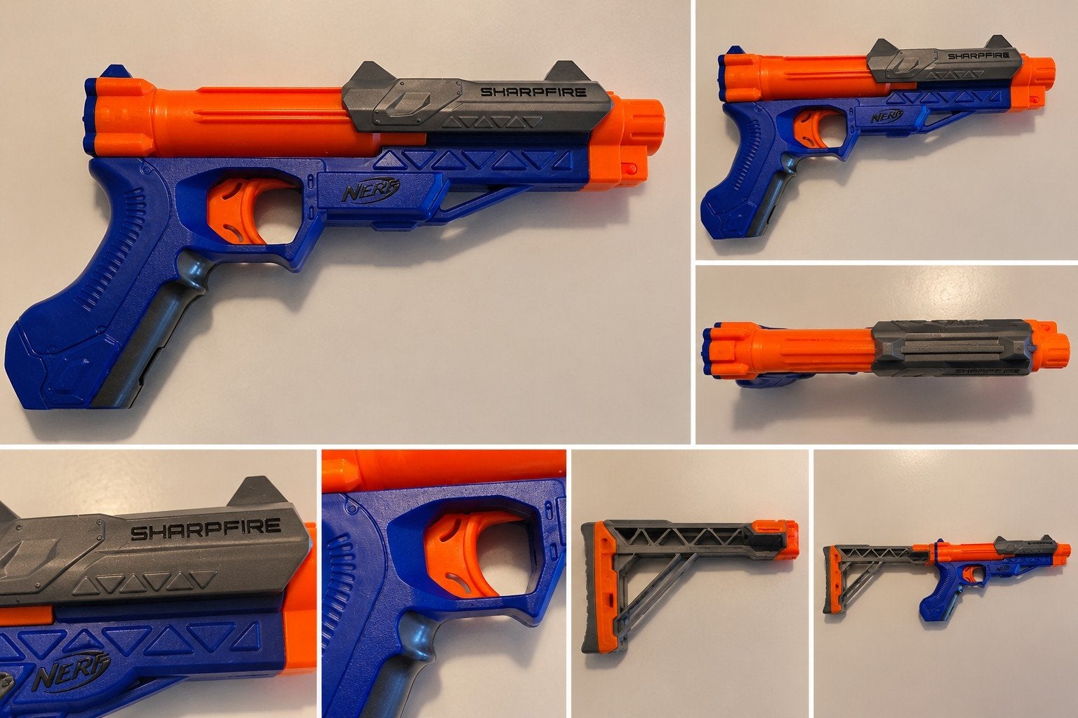 Nerf pistool N-Strike Elite (2x) incl. 30 kogels, Ophalen of Verzenden, Zo goed als nieuw