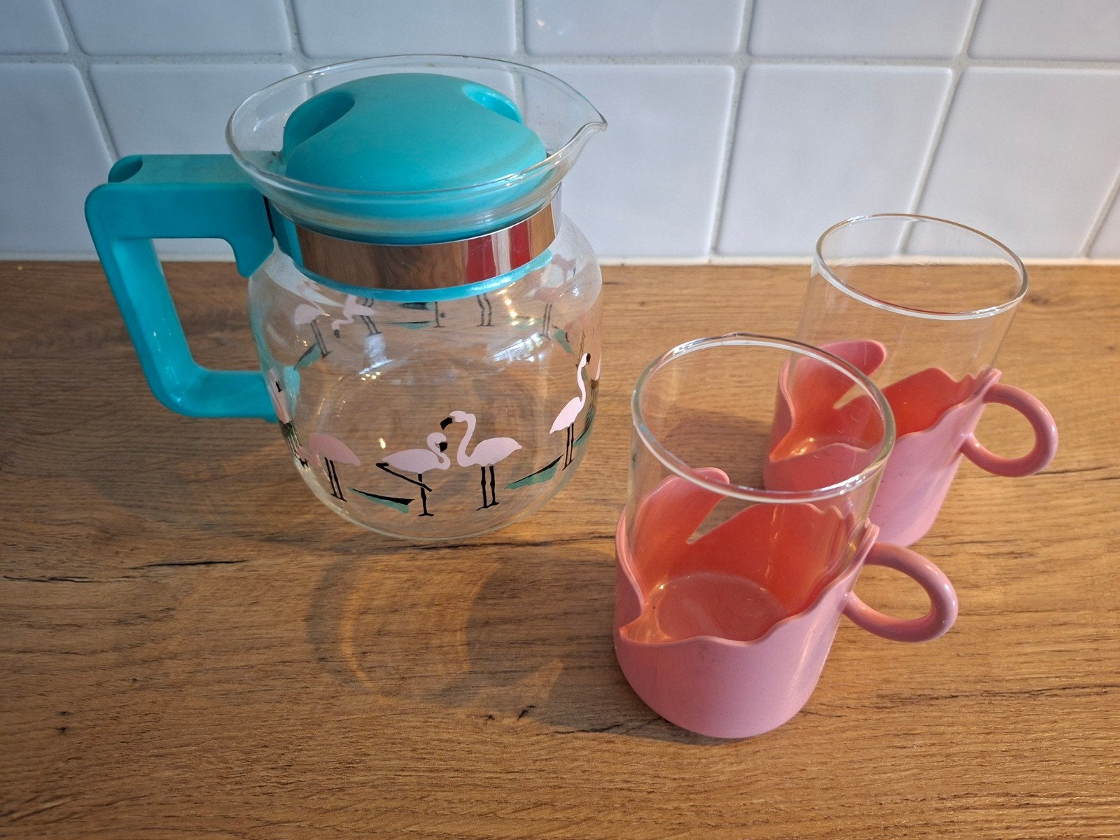 Theepot flamingo, Ophalen, Nieuw, Overige typen
