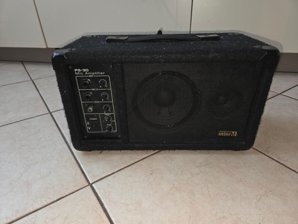 Actieve speaker met mini mengpaneel, 20 watt, ook 12v, Ophalen of Verzenden, Minder dan 60 watt, Overige typen, Overige merken