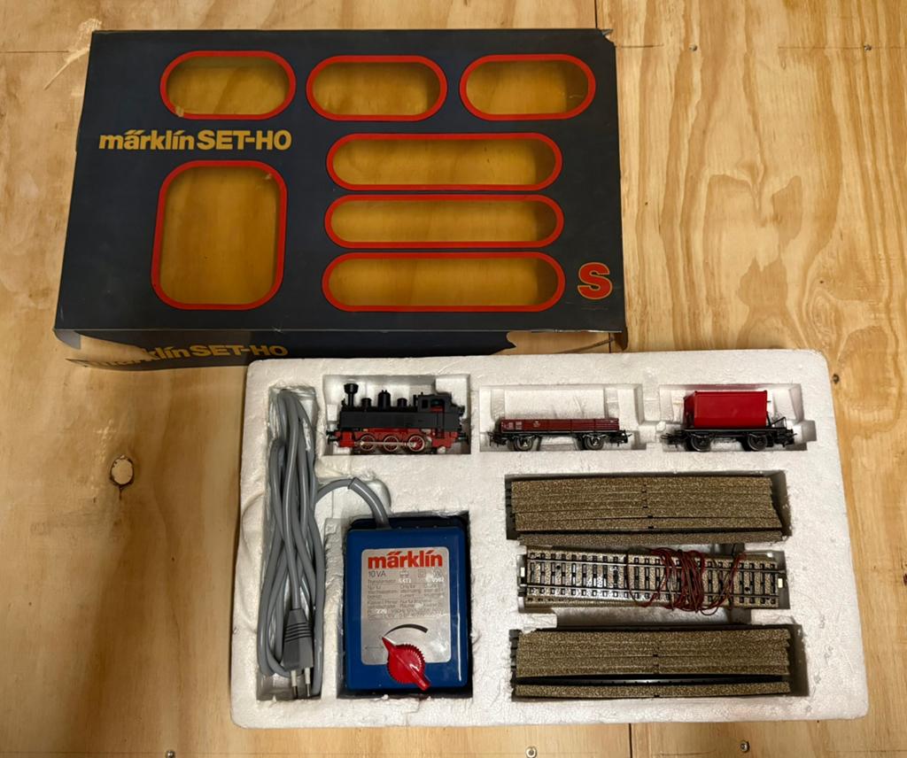 Marklin treinset met heel veel extra’s, Hobby en Vrije tijd, Modeltreinen | H0, Ophalen, Wisselstroom, Märklin, Gebruikt