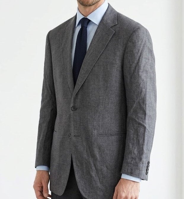 Rover & Lakes linnen blazer – maat 27 – 100% linnen, Kleding | Heren, Kostuums en Colberts, Ophalen of Verzenden, Zo goed als nieuw