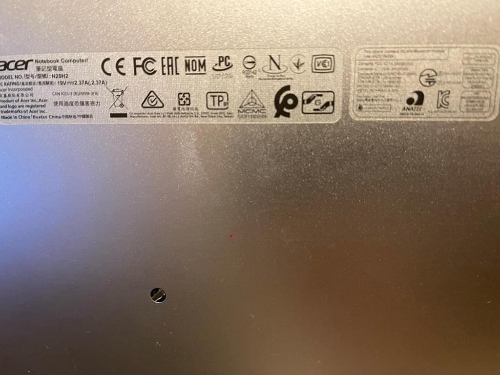 Acer Swift 114-34 N5400 120GB Laptop, Gebruikt, Qwerty, Minder dan 2 Ghz, 14 inch