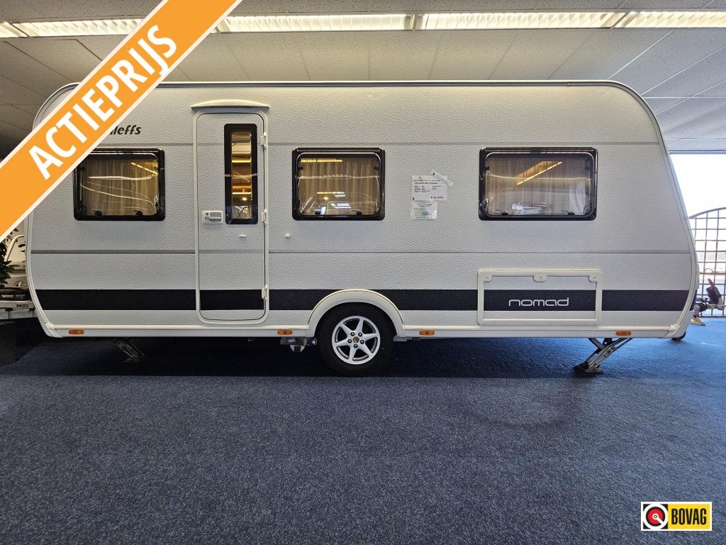 Dethleffs Nomad 500 FR MOVER/LUIFEL/FIETSENREK, Fietsenrek, Rondzit, Bedrijf, Overige typen