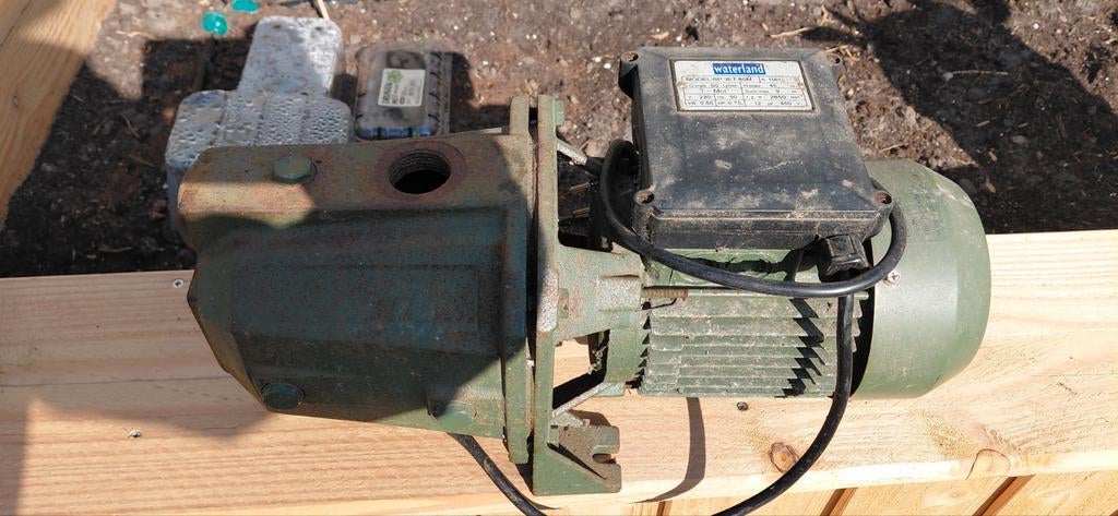 Waterland SP JET 80M waterpomp 230V - Ideaal voor beregening, Ophalen of Verzenden, Gebruikt, Elektrisch, Beregeningspomp