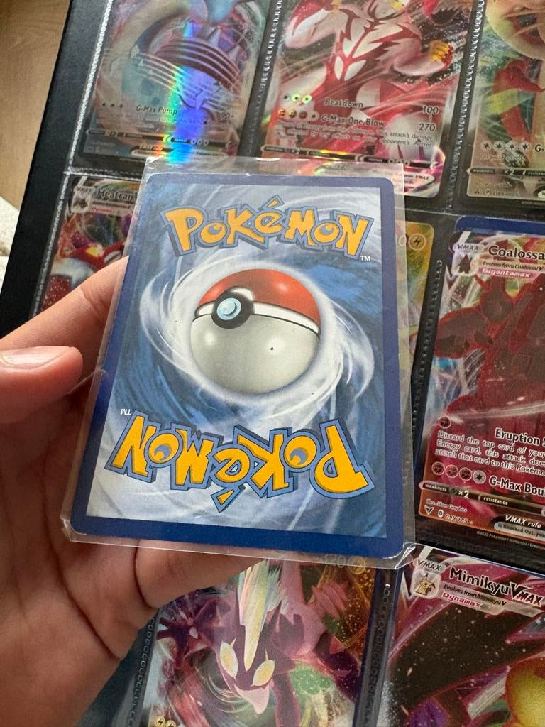 Zacian V Pokémon kaart - Gold Secret Rare, Verzenden, Zo goed als nieuw, Losse kaart, Foil
