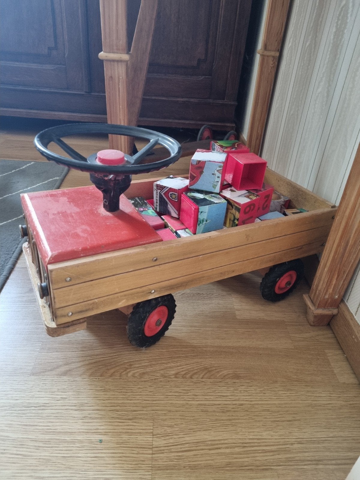 houten auto, Ophalen of Verzenden