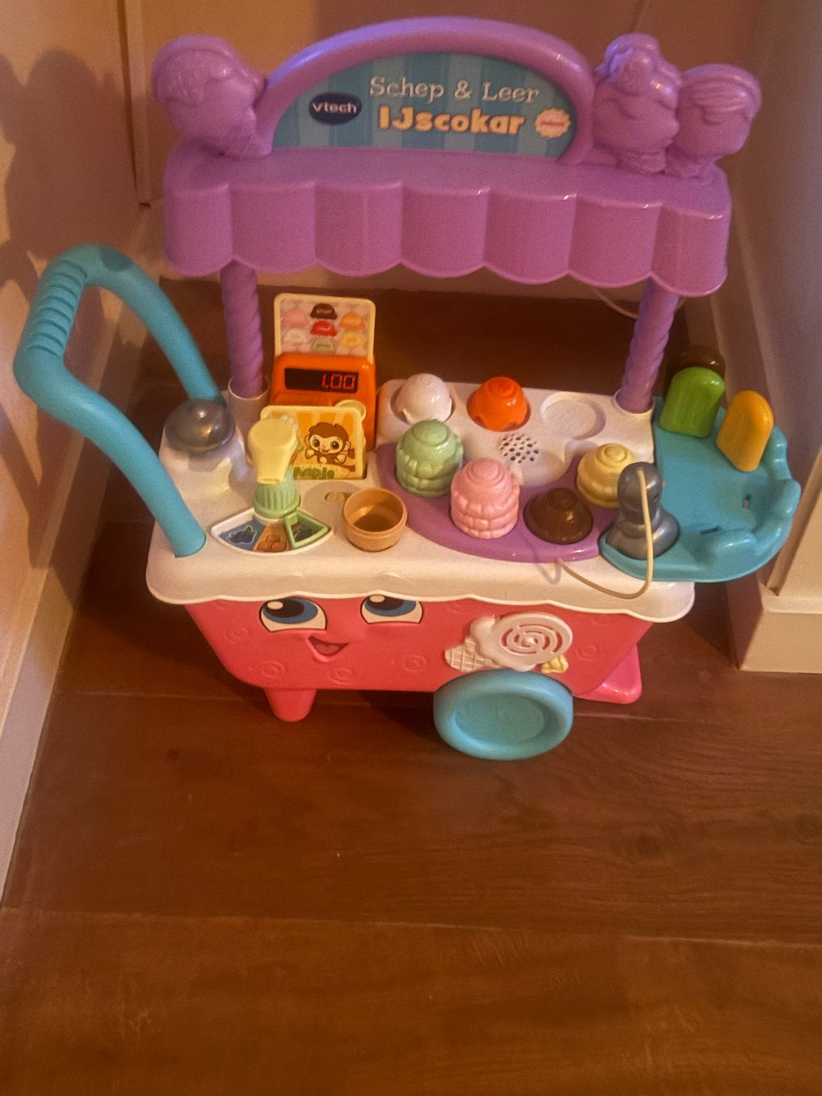 VTech Schep & Leer IJscokar - Interactief Speelgoed, Kinderen en Baby's, Speelgoed | Vtech, Ophalen, Gebruikt, 2 tot 4 jaar