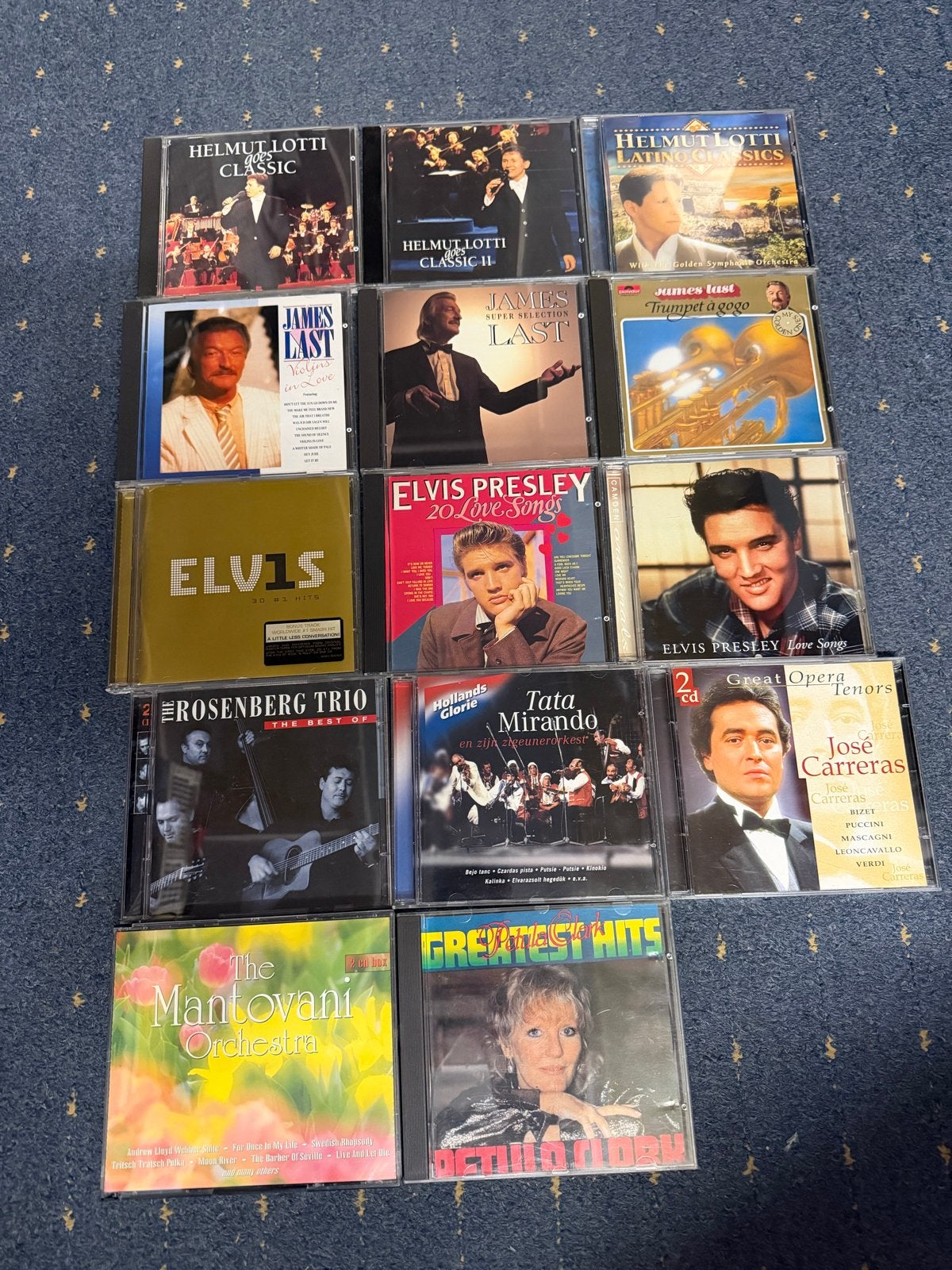 Grote collectie diverse CD's Helmut Lotti, Elvis, James Last, Ophalen, Gebruikt, Overige componisten, Inclusief doosje