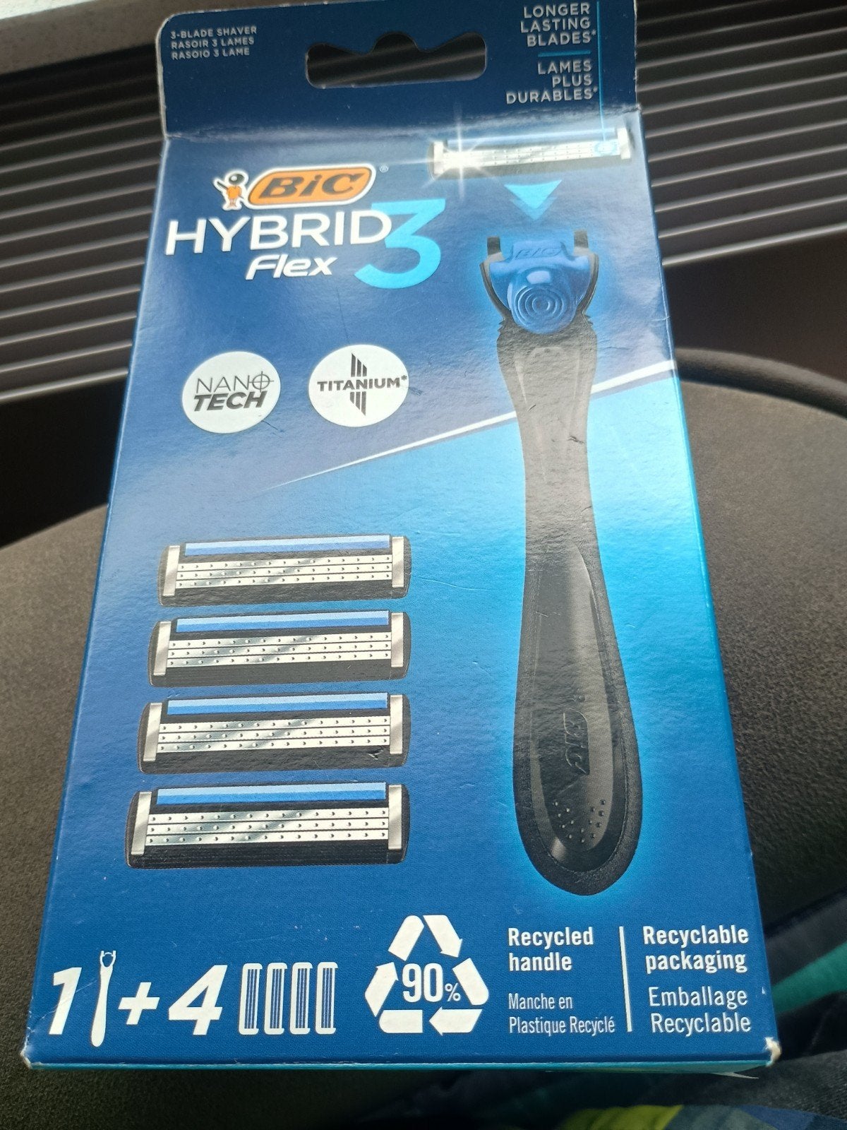 BIC Hybrid Flex3 Scheerset - Nieuw in verpakking, Ophalen of Verzenden, Nieuw, Scheren en Epileren