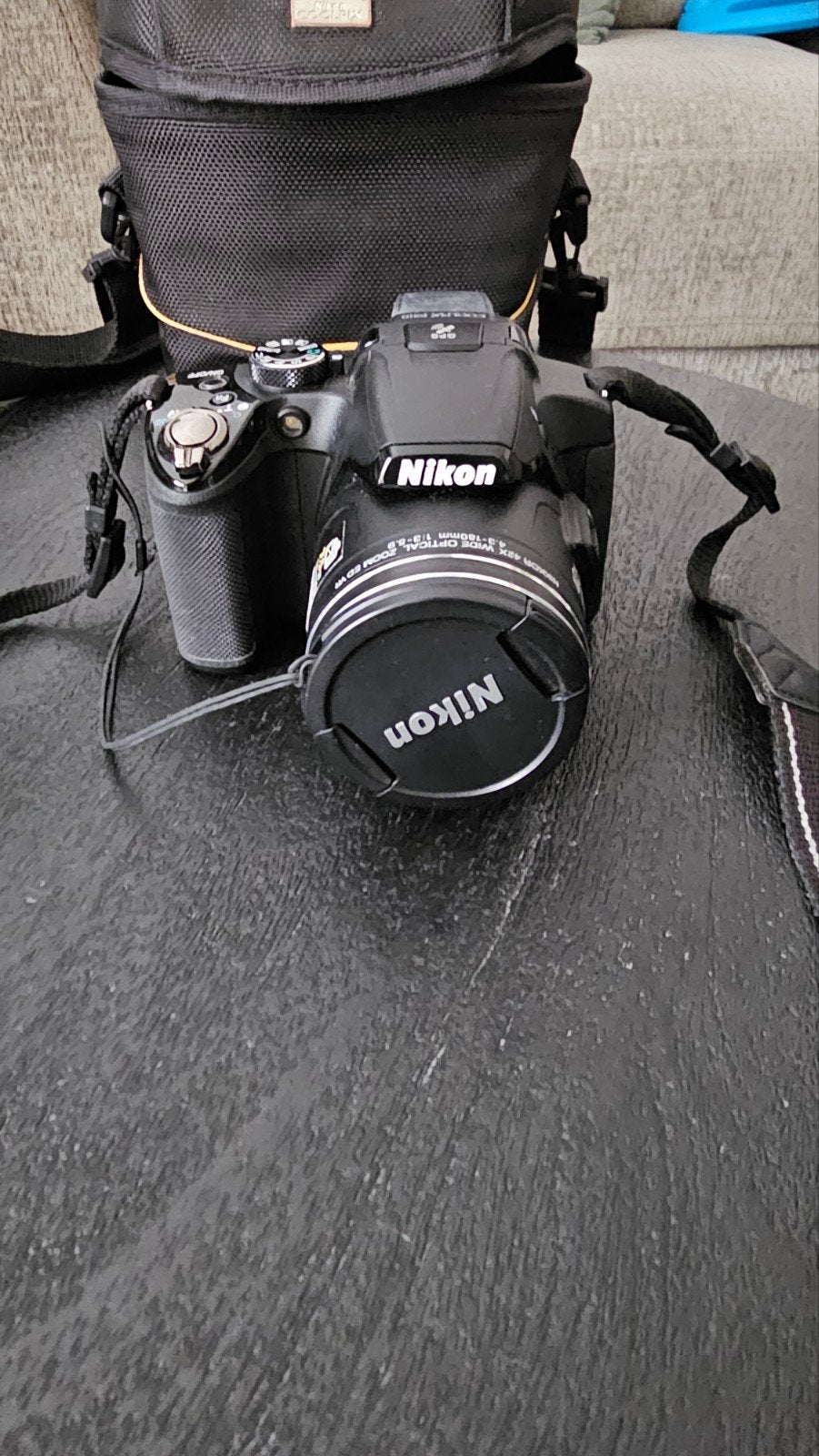 Nikon Coolpix P510 Bridgecamera met 42x optische zoom, Ophalen, Geheugenkaart, GPS, Zo goed als nieuw